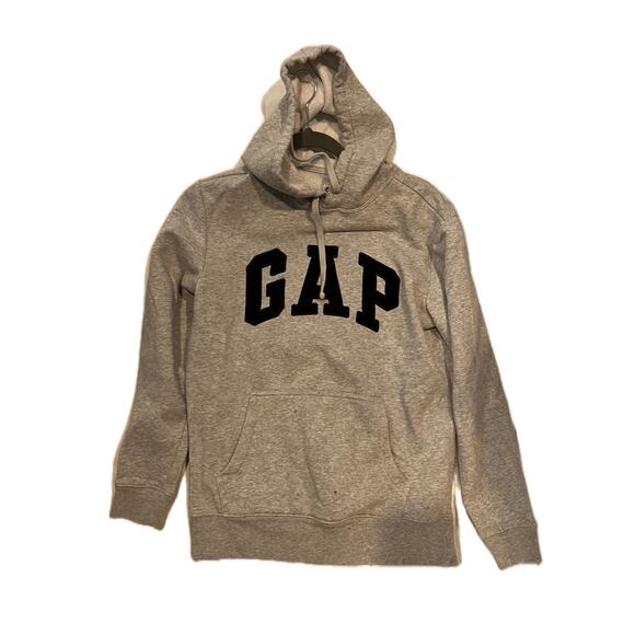 The Gap Gray Pullover Hoodie Mens XS - Picture 1 of 3